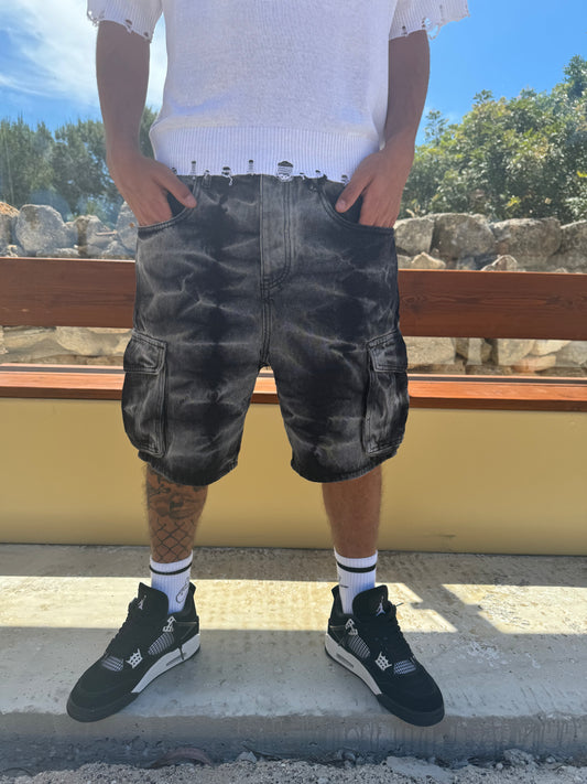 TYE-DYE CARGO-DENIM R5