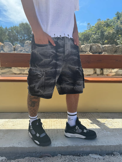 TYE-DYE CARGO-DENIM R5