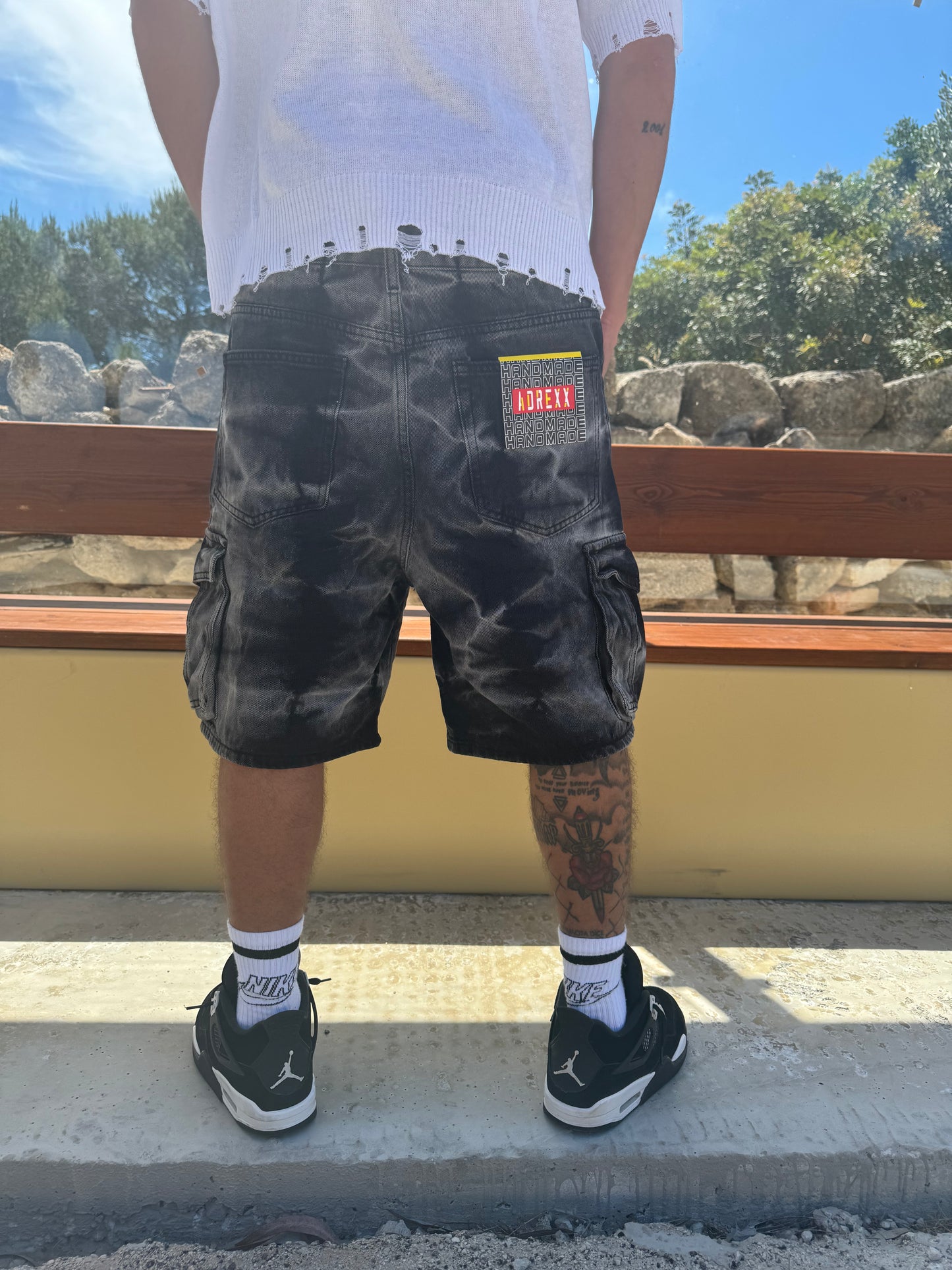 TYE-DYE CARGO-DENIM R5