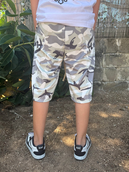 SHORT MILITARY BLACK