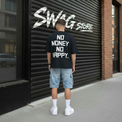 NO MONEY NO HAPPY - Retro
