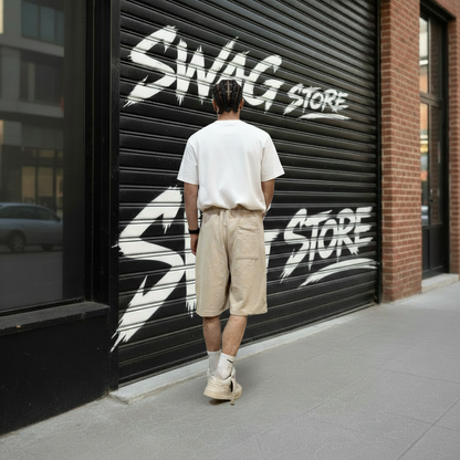 Short Beige - Retro