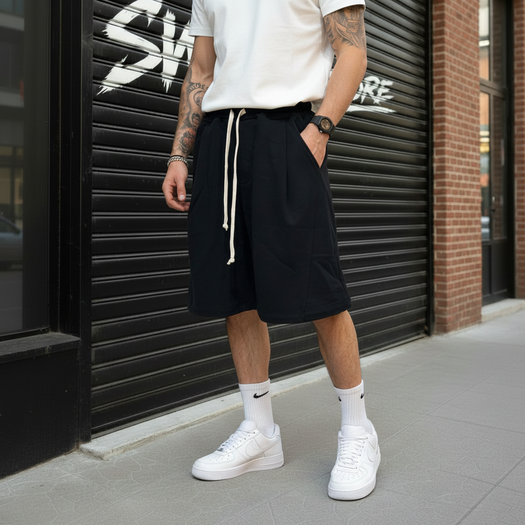 Short Nero - Frontale