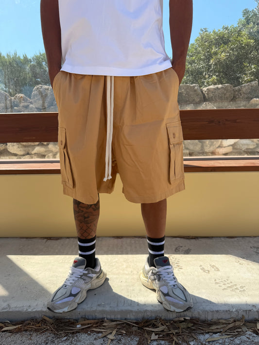 CARGO TYE-DYE SABBIA